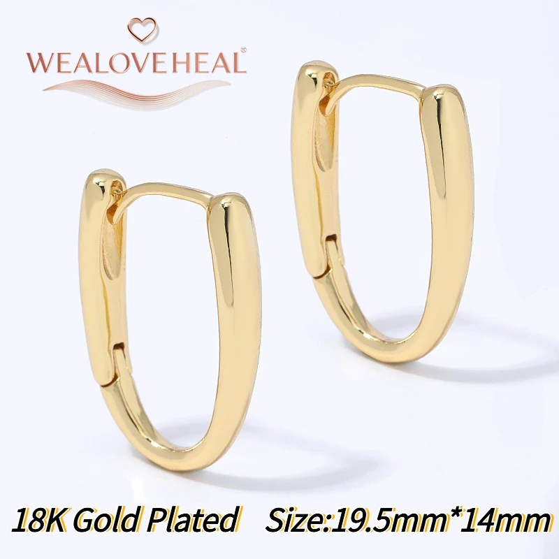 18K vergoldete Messing-Mobius-Creolen, geometrische Twist-Huggie-Ohrringe für Damen, Instagram-Stil, Alltagsschmuck, Party-Schmuck, Geschenk – Detail 29