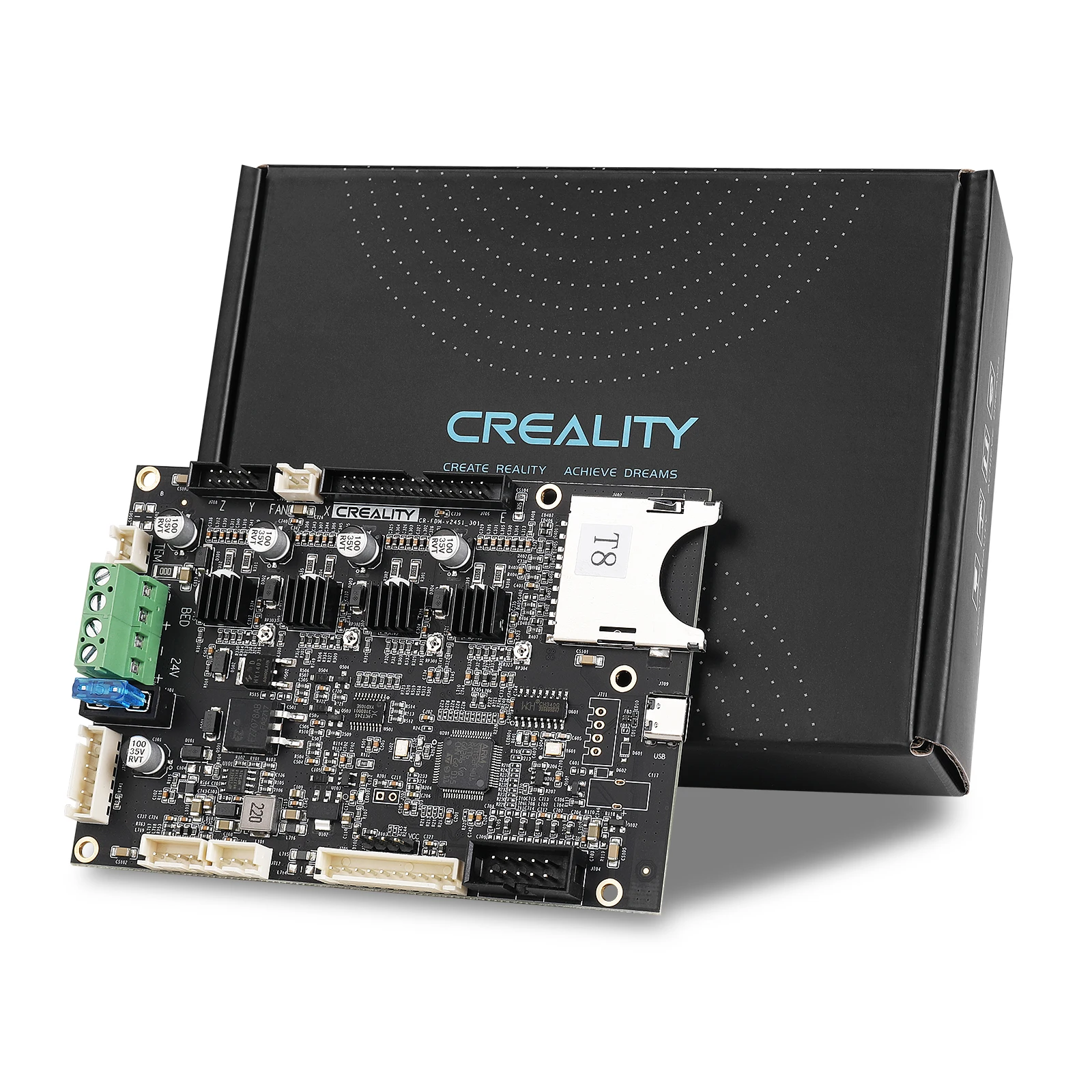 Creality 3D Original Ender 3 S1 Silent Board, Silent Motherboard with TMC2208 Drivers 32 Bit Silent Mainboard for Ender3S1/S1Pro