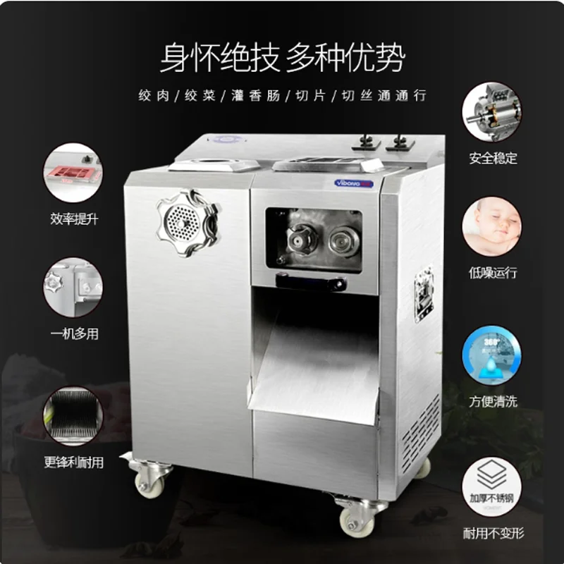 

High Quality Commercial Chicken Cube Cutter Big Meat Dice Cutting Machine Meat Dicer Cube Cutting Machine