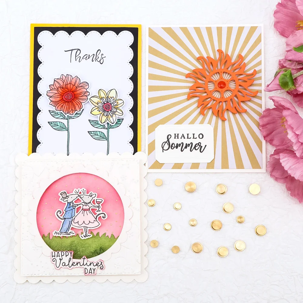 

Вращающиеся на 360° мини-металлические вращающиеся подшипники для поделок своими руками, бумажных карточек, скрапбукинга, гладкая вращение для изготовления ювелирных изделий, Decora