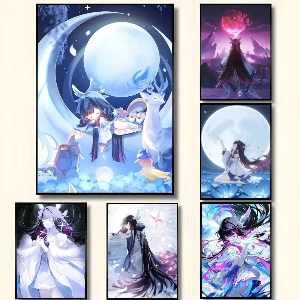 Diamond Painting Anime Game Genshin Impact Columbina Mosaic Handmade Artwork Round/Square Diamonds Exquisite Gift Home Decor