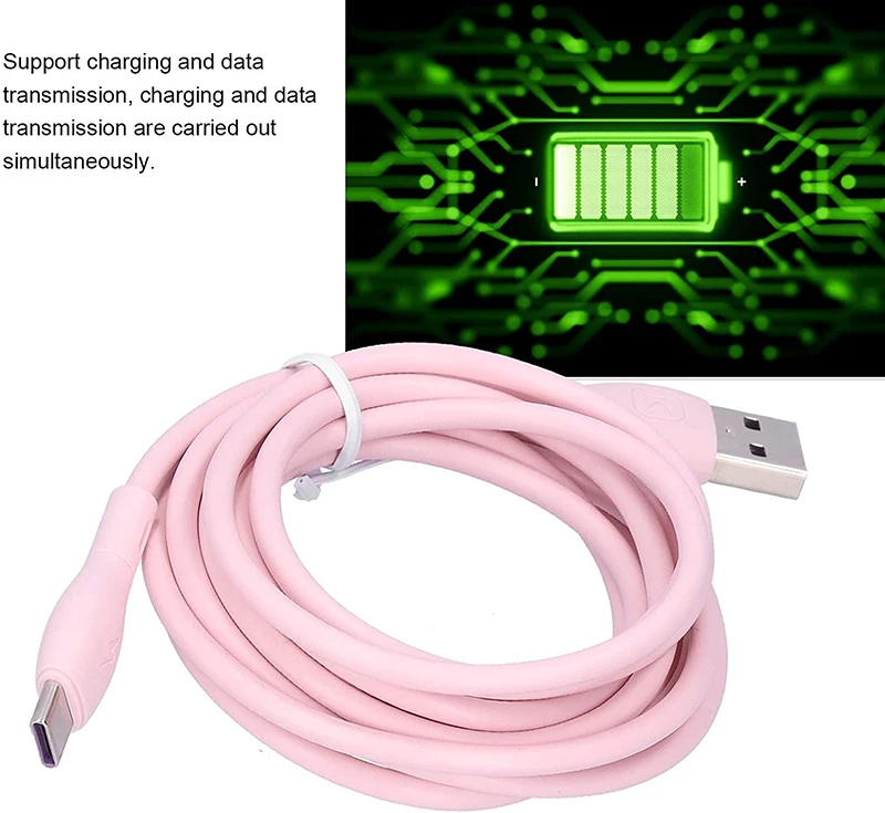 Szybkie ładowanie typu C kabel do Huawei Xiaomi POCO F3 USB C kabel z LED płynnego silikonu ładowarka danych kabel USB darmowa wysyłka