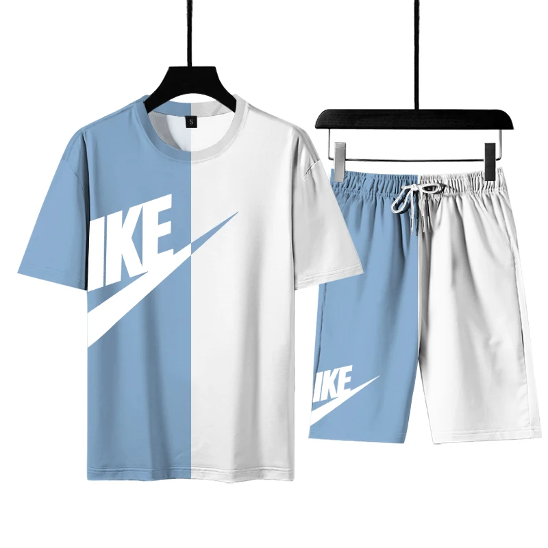 Sets Streetswear Male Tshirt Set Summer 3D Printing Men Tracksuit Men's Oversized Clothing T-shirt Shorts Outfits