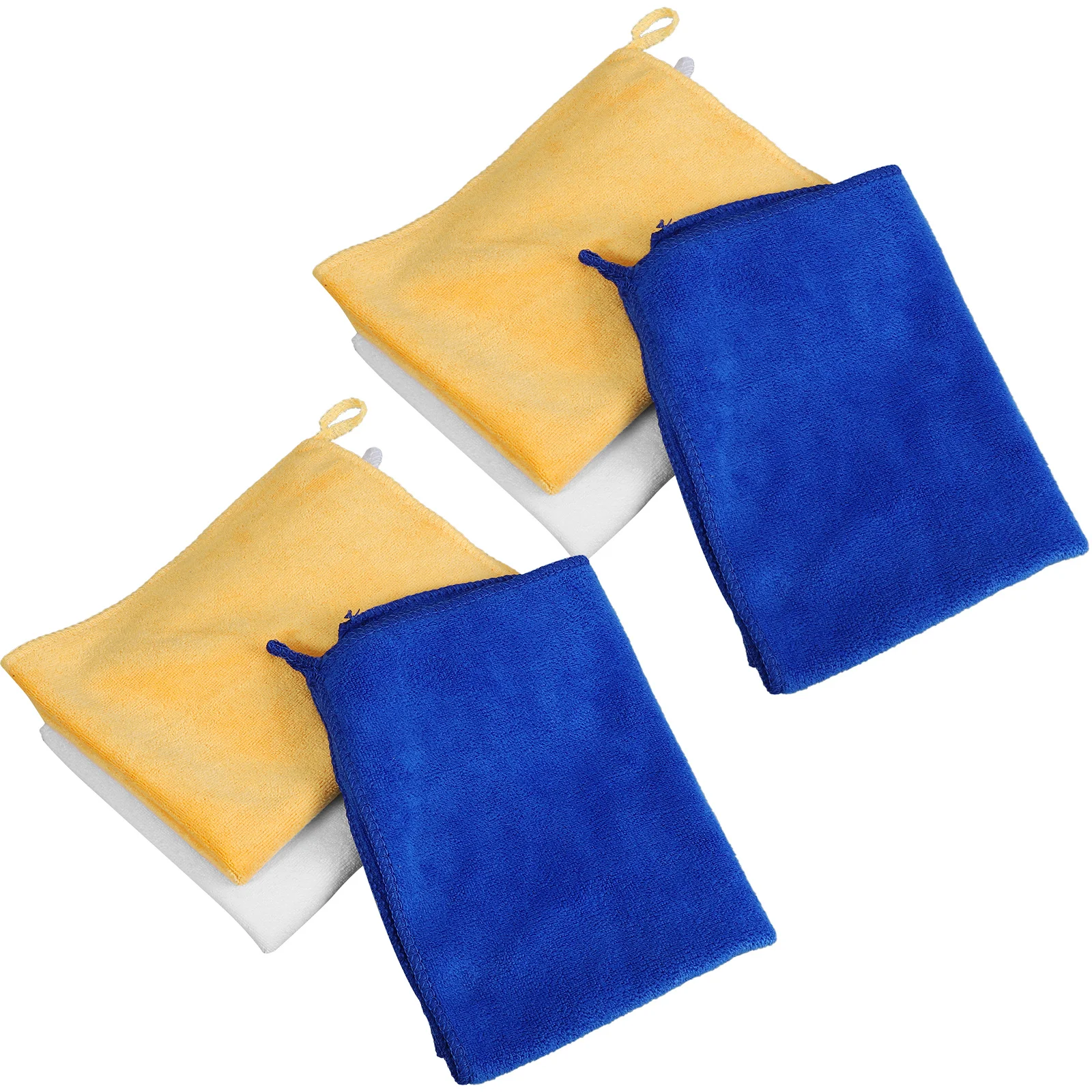 

6Pcs Microfiber Cleaning Cloth Ultra Soft Absorbent Towels for Car Kitchen Window Furniture Dust Wiping Drying Cloths