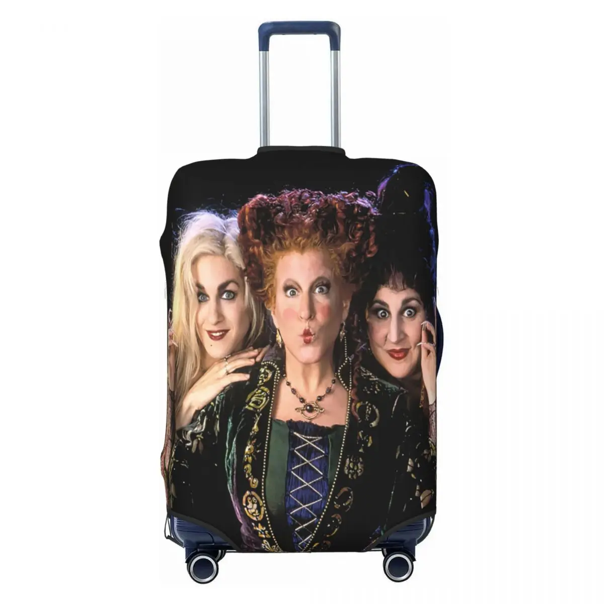 

Custom Sanderson Sisters Pocus Hocus Luggage Cover Fashion Halloween Witch Movie Suitcase Protector Covers Suit For 18-32 inch