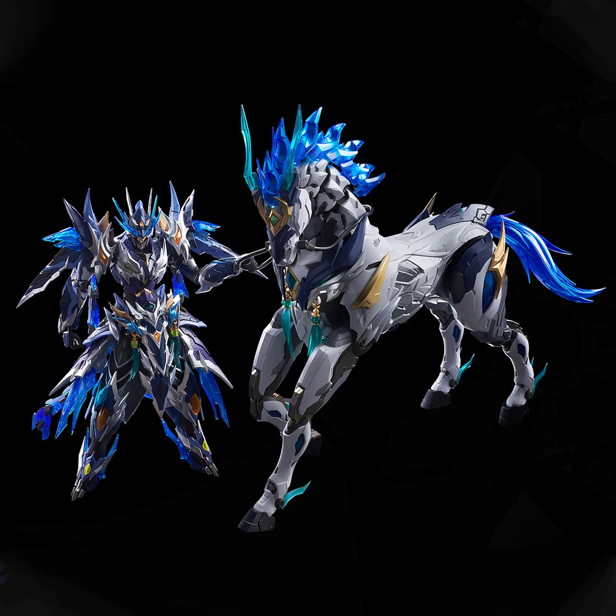 HiPlay Motor Nucleare Stella della Providenza Zhao Yun e Giada Orchidea Drago Bianco Cavallo MNP-XH05X Kit modello di assemblaggio in lega