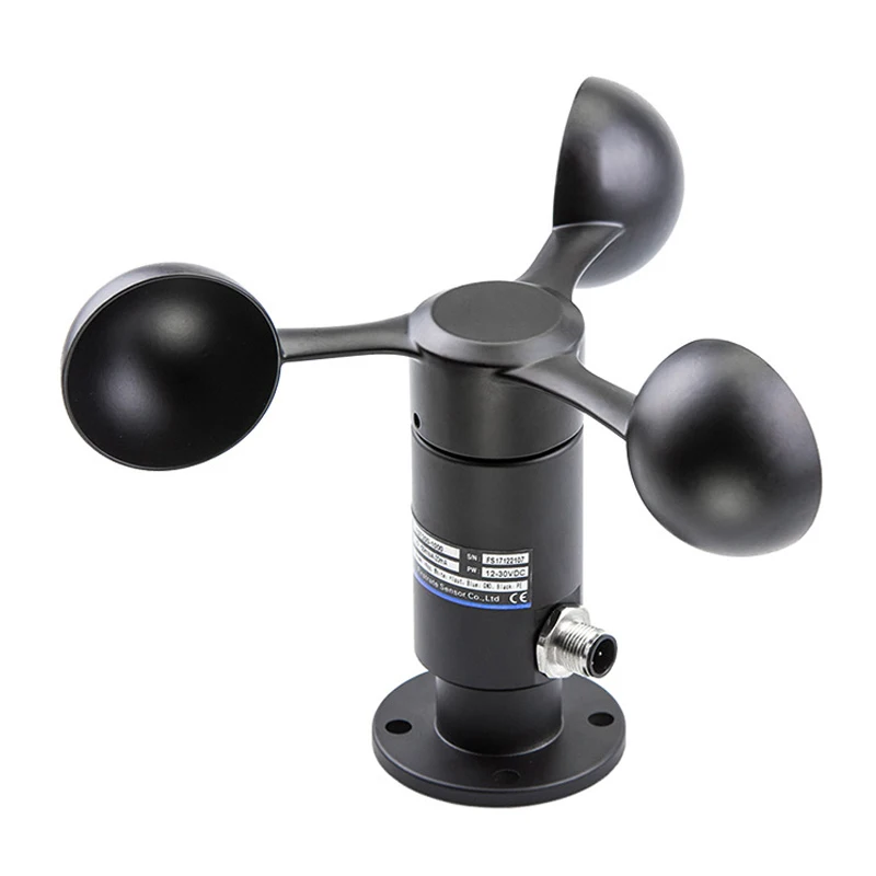 

Cost-effective 200-201 3 wind cup anemometer RS485 output wind speed sensor OEM