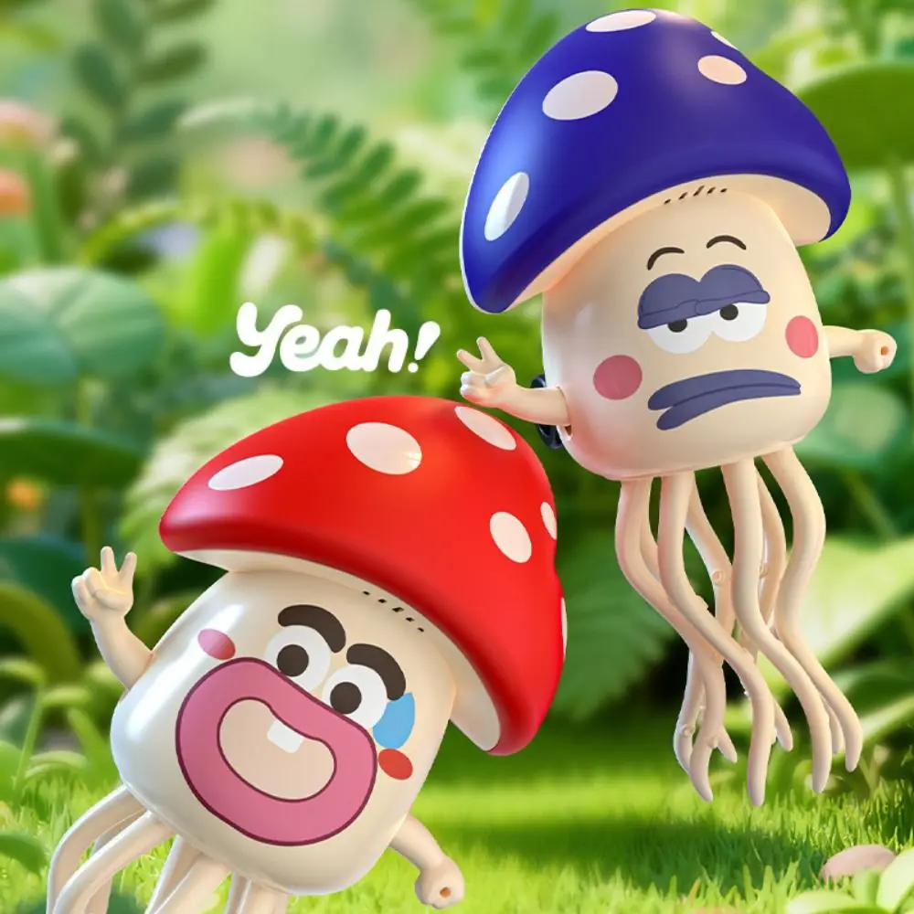 

Интерактивная игрушка-осьминог из пластика с головой-грибом, танцующая и ползающая, коллекционная, имитационная