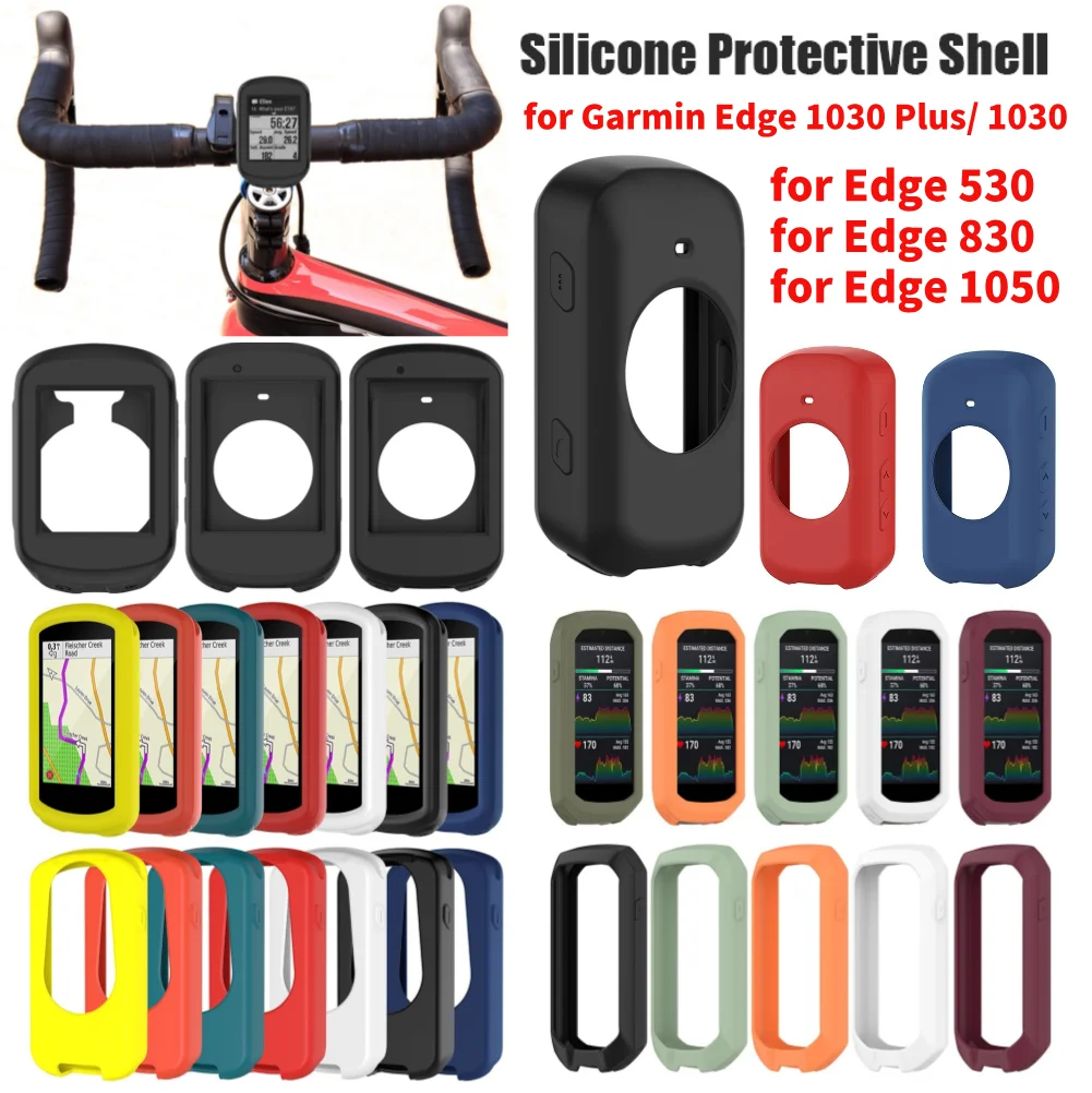 Silicone Protective Cover for Garmin Edge 530 Shell for Edge 830 GPS Shell Case for Edge 1050/1030Plus/1030 Soft Silicone Case