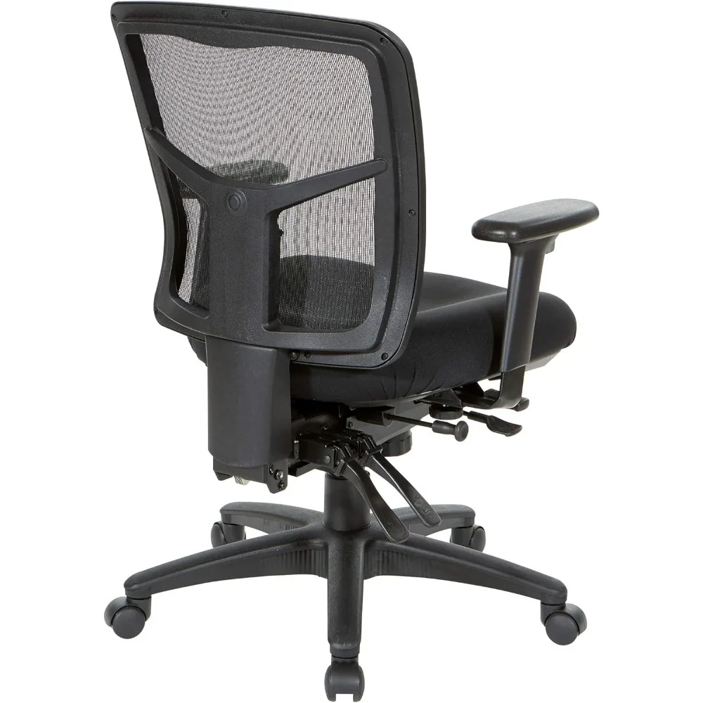Breathable Mesh Manager's Office Chair with Adjustable Seat Height, Multi-Function Tilt Control and Seat Slider