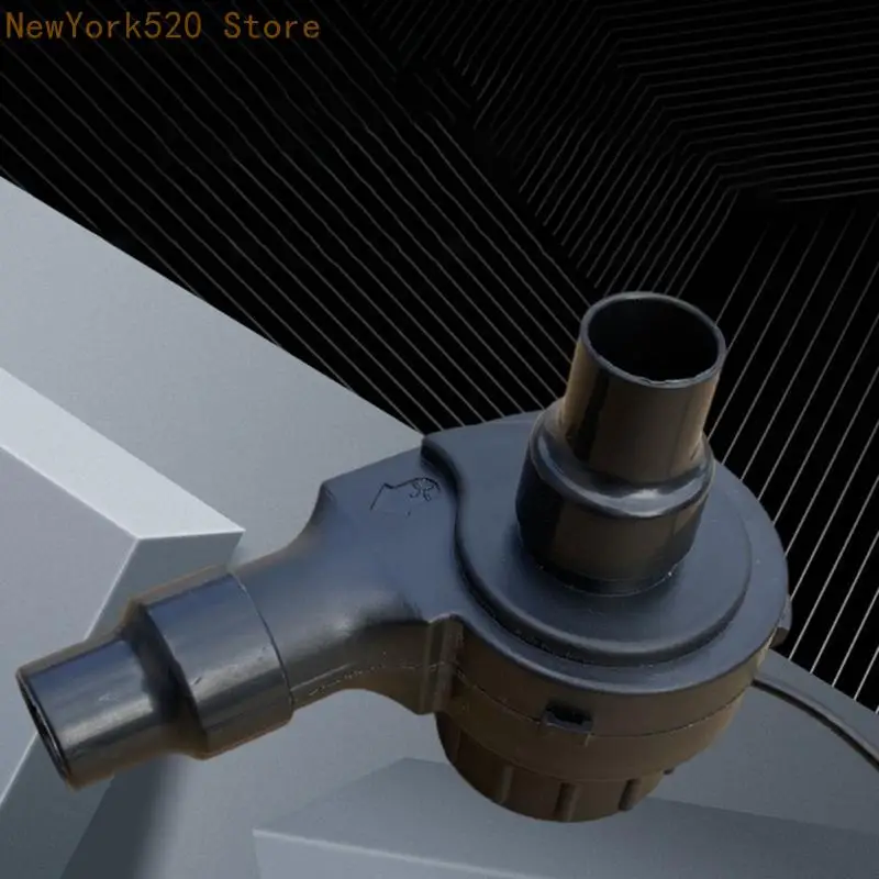 

DC12V Fan BBQ Air Blower 6000R Adjust Speed Pipe Ceiling Window Exhaust Fan N84C