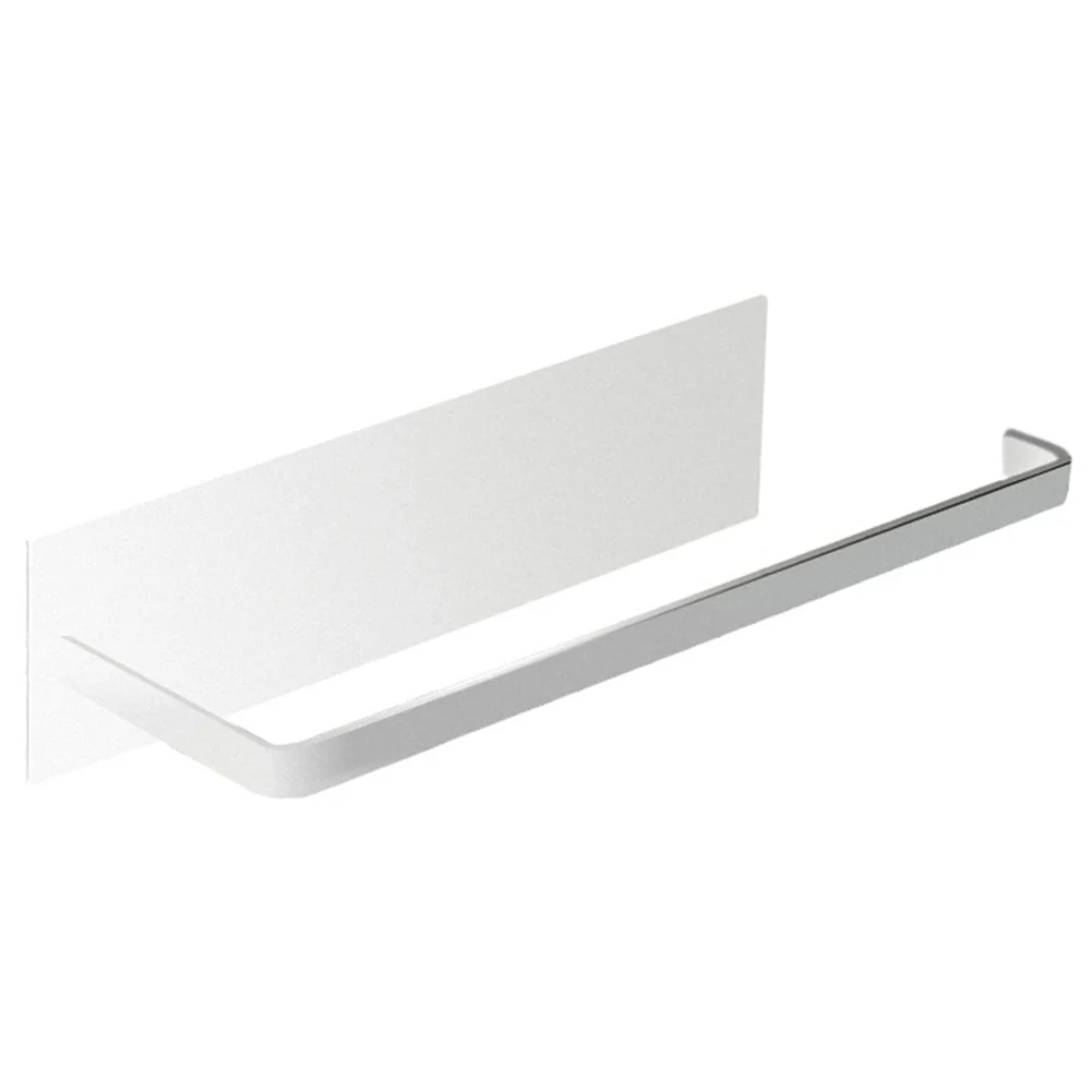 Magnetic Paper Towel Holder Toilet Paper Roll Holder Punch Free Paper Towel Rack Strong Magnet Backing for RV Bathroom