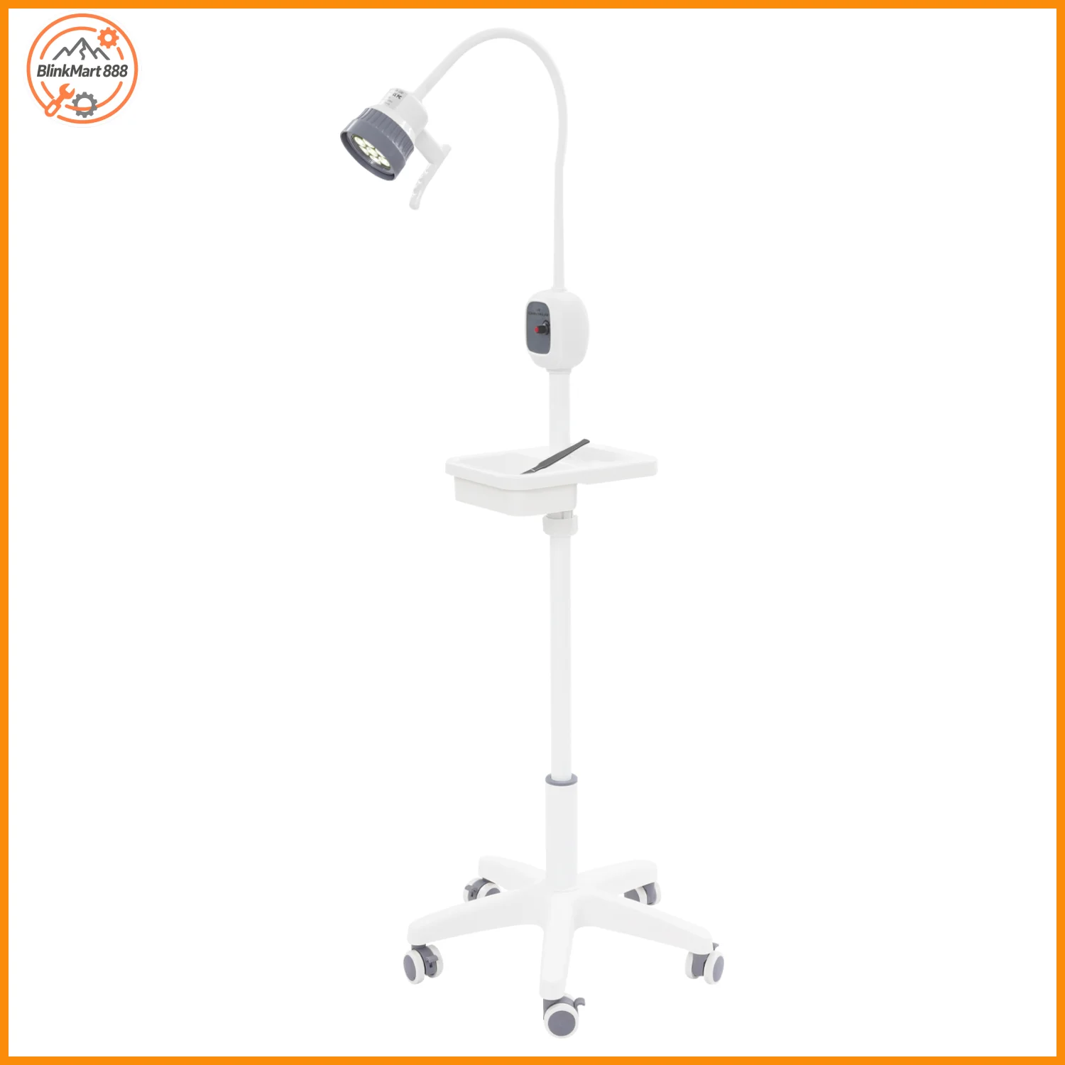 Dental Auxiliary Lamp W/ Wheels