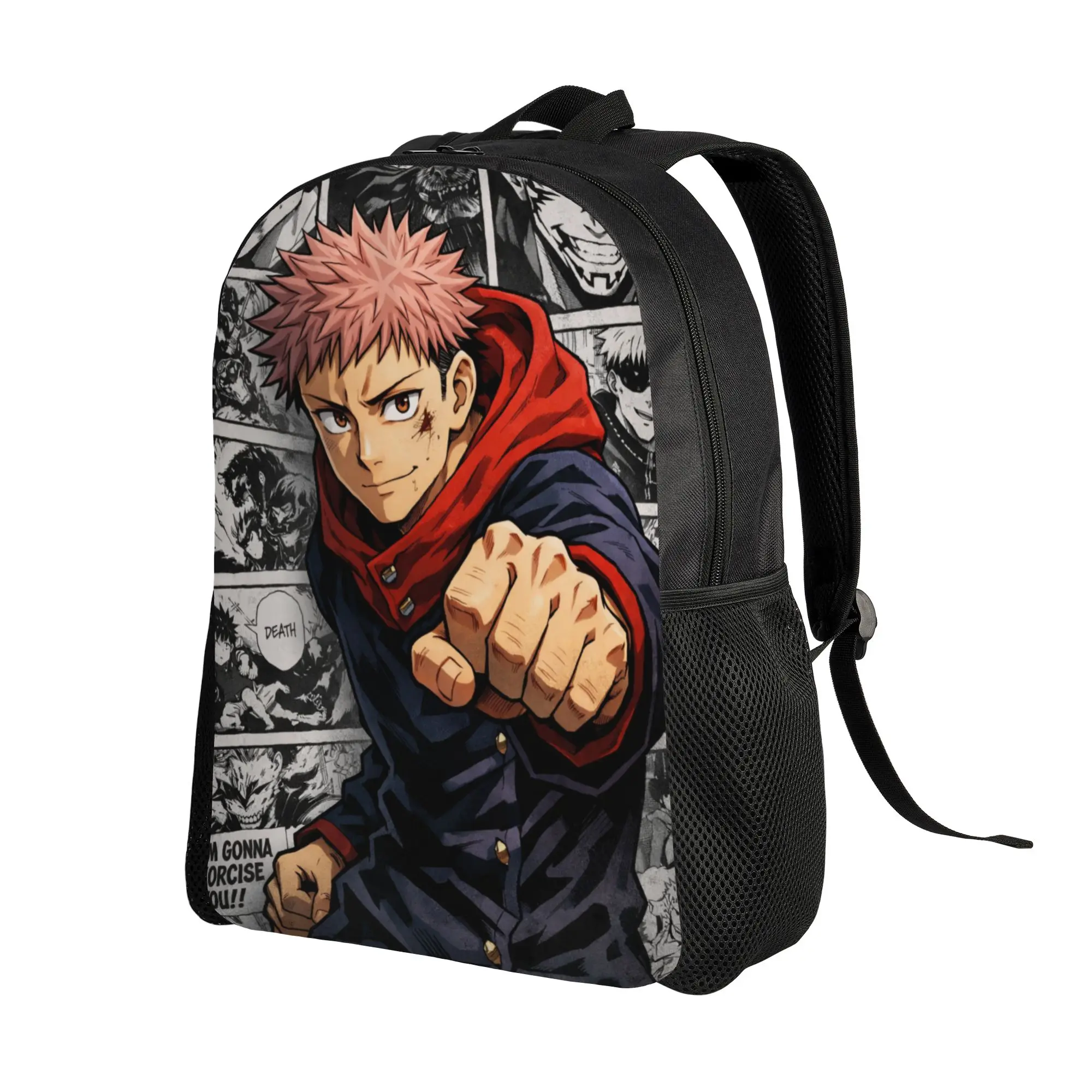 Back to school season Yuji Itadori (2) Bookbag Jujutsu Kaisen Unisex Daily Backpack