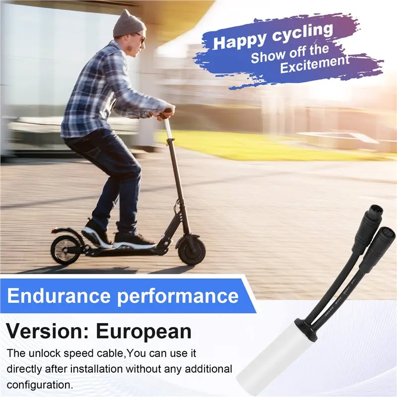 AEA7-40Km/H Unlocking Speed Line For Ninebot Segway F3 E/F3D/F3 Proe/F3 Prod E-Scooter Release Speed Limit Cable