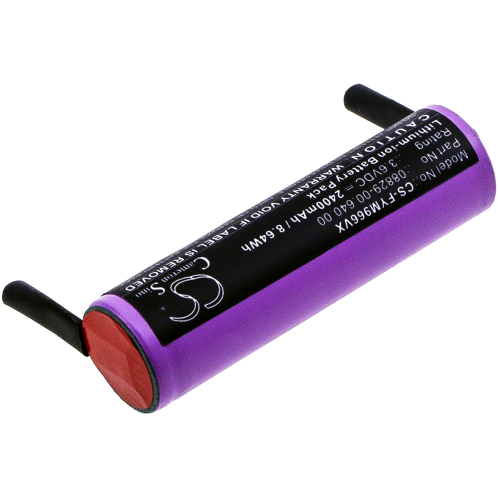CS Replacement Battery for Flymo Freestyler,9668616-01 PN:08829-00.640.00 2400mAh / 8.64Wh