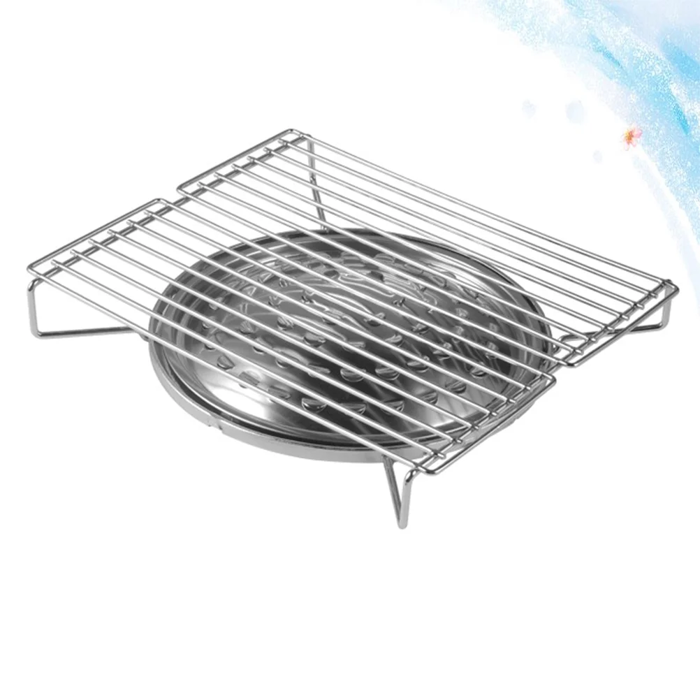 Outdoor Camp Stove Grill Gas Burner Barbecue Grill Rack Stove Grill Barbecue Stoves for Home Kitchen Travel