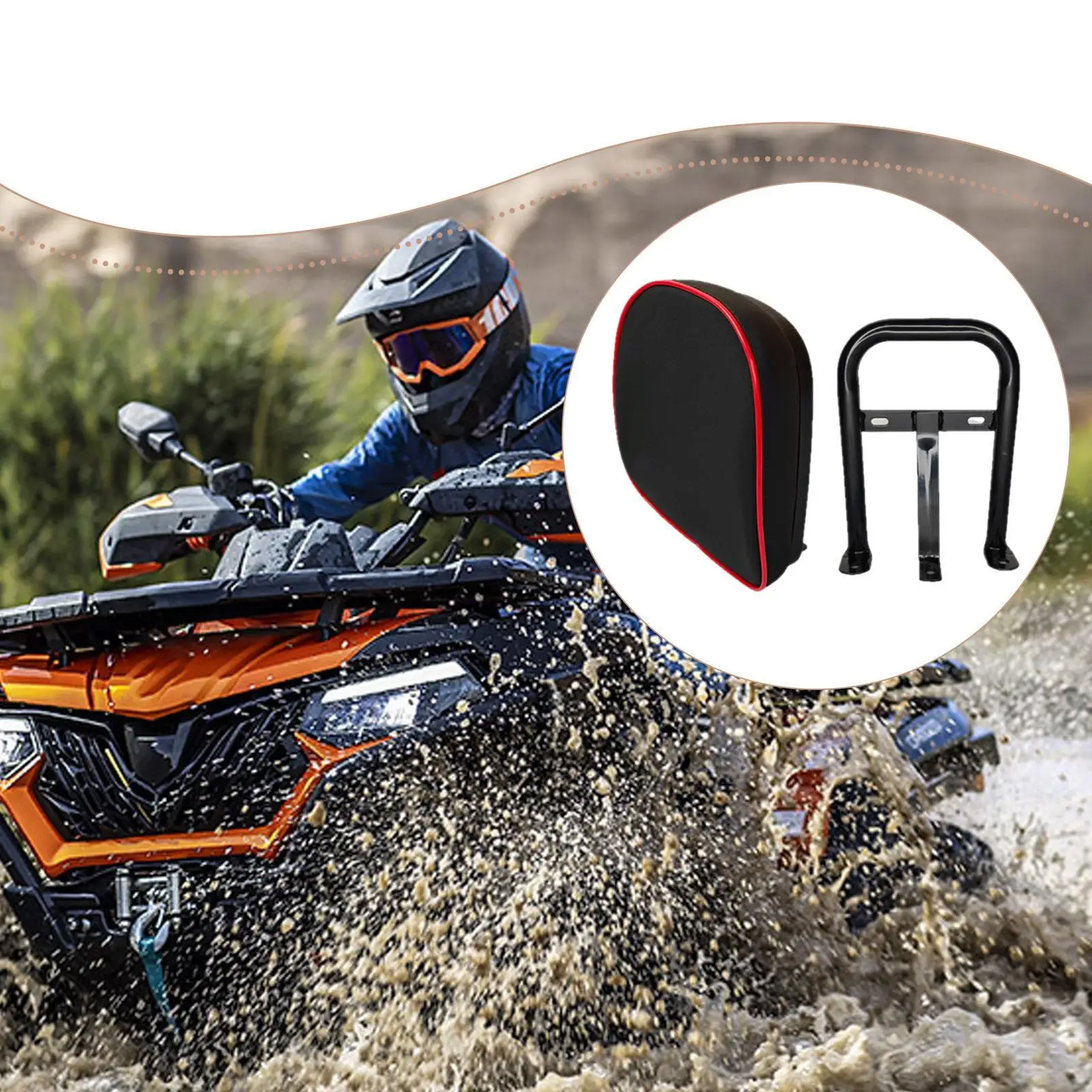 

Эргономичный монтажный кронштейн для спинки, регулируемая подушка из искусственной кожи, спинка автомобильного стула для сетки поддержки спины