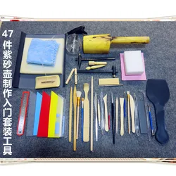 Pottery Clay Teapot Making Tools Set DIY Handmade Ceramic Tea pot Making Auxiliary Tools