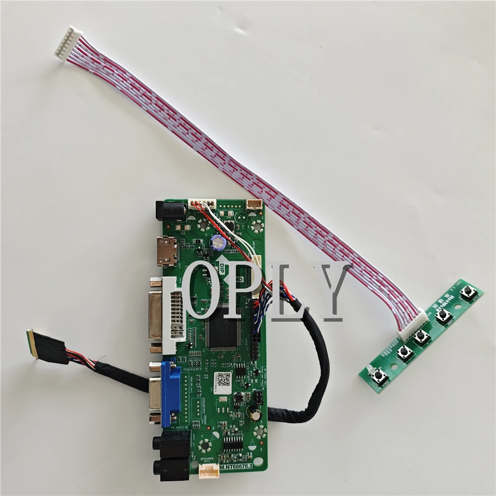 

M.NT68676 Controller board kit for LTN156AT32 LTN156AT30 LTN156AT35 1366X768 LED Screen monitor 15.6" HDMI-compatible DVI VGA