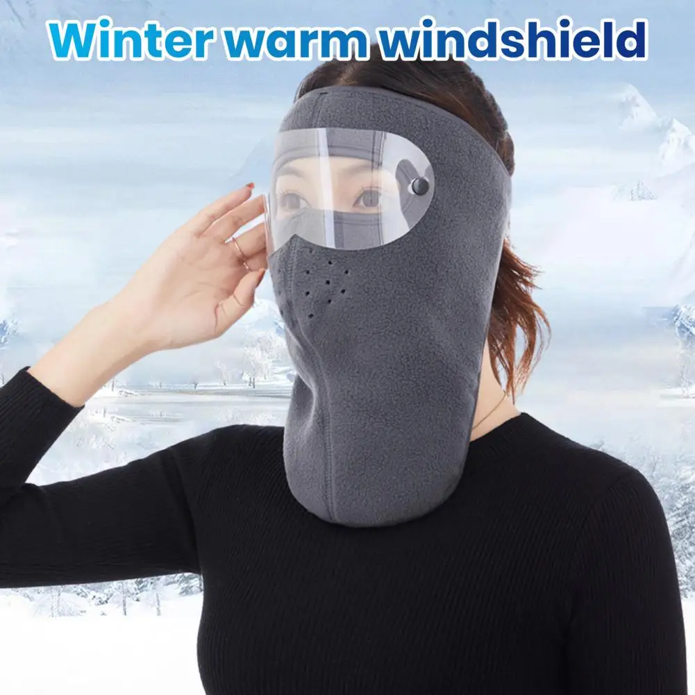 Warm Windproof Masque Winter Windproof Masque Stay Warm Protected During Outdoor Activities with This Thickened Cycling