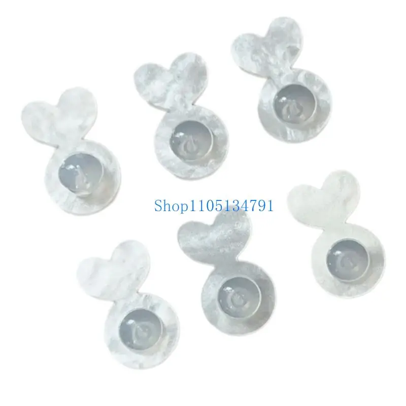 

Набор из 6 подъемников для тяжелых сережек, 98 км. Практичные большие основы для сережек. Удобные подъемники для ушей. Акриловая