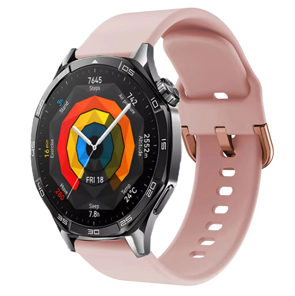 Cinturino da 22mm per Huawei Watch GT5 cinturino in Silicone da 46mm 20mm per Samsung Watch7 40 44mm bracciale sportivo da 18mm per Huawei GT5 41mm