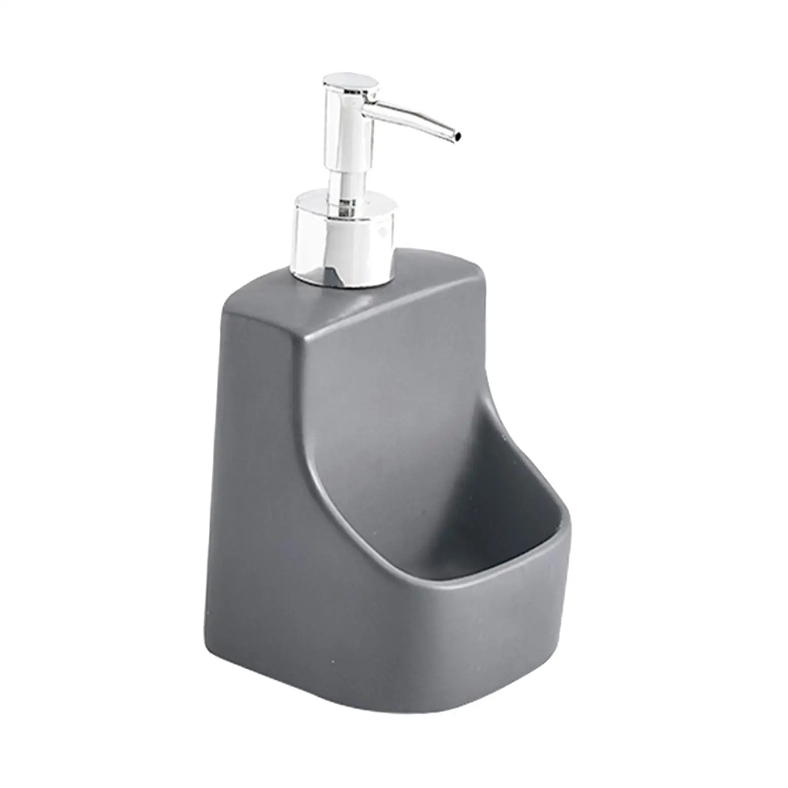 Ceramic Hand Soap Dispenser Multifunctional Portable Storage Jar Liquid Pump Bottle for Bedroom Countertop Bathroom Liquid Soap