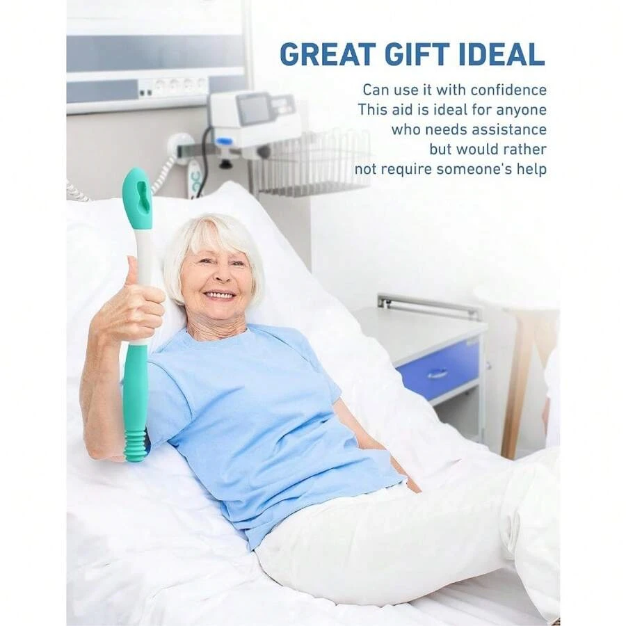 1/2pc Butt Wiper Toilet Aid Tool Long Reach Comfort Bottom Buddy Wipe Handle Tissue Grip Helper for Elderly Pregnant Disability