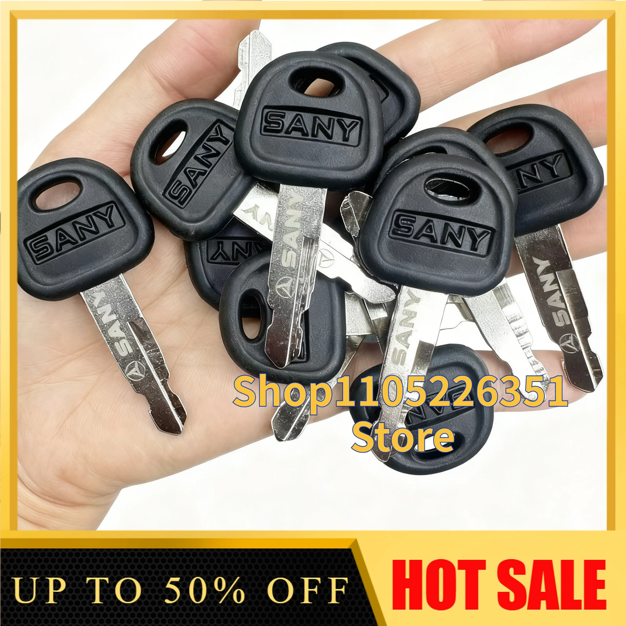 20/10/5/1pcs 60022654 For Ignition Key Heavy Equipment Loader Accessories Excavator Sany Bulldozer