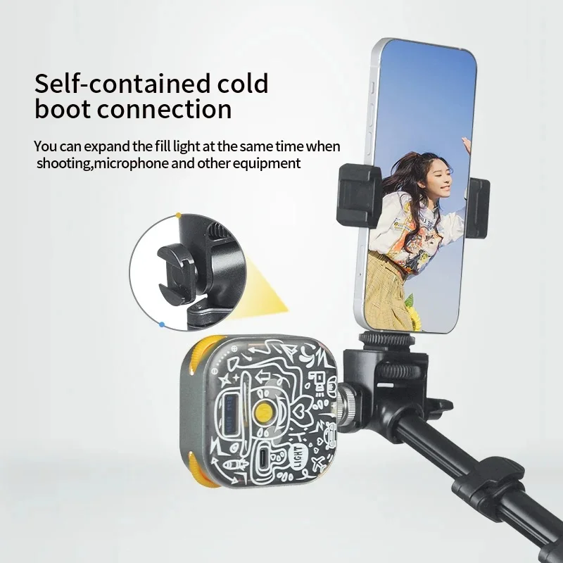 Yunteng VCT-91666 All-in-One-Selfie-Stick-Stativ-Blitzschuh-Universal-Desktop-Ständer Multifunktion aler tragbarer Reisest änder