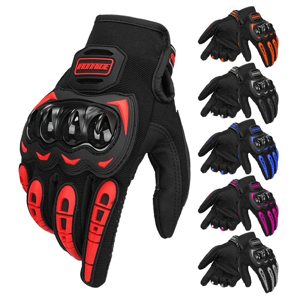 

Motorcycle Gloves For Men And Women Off-road Motorcycle Riding Gloves Anti Fall Anti Slip Breathable Touch Screen Gloves