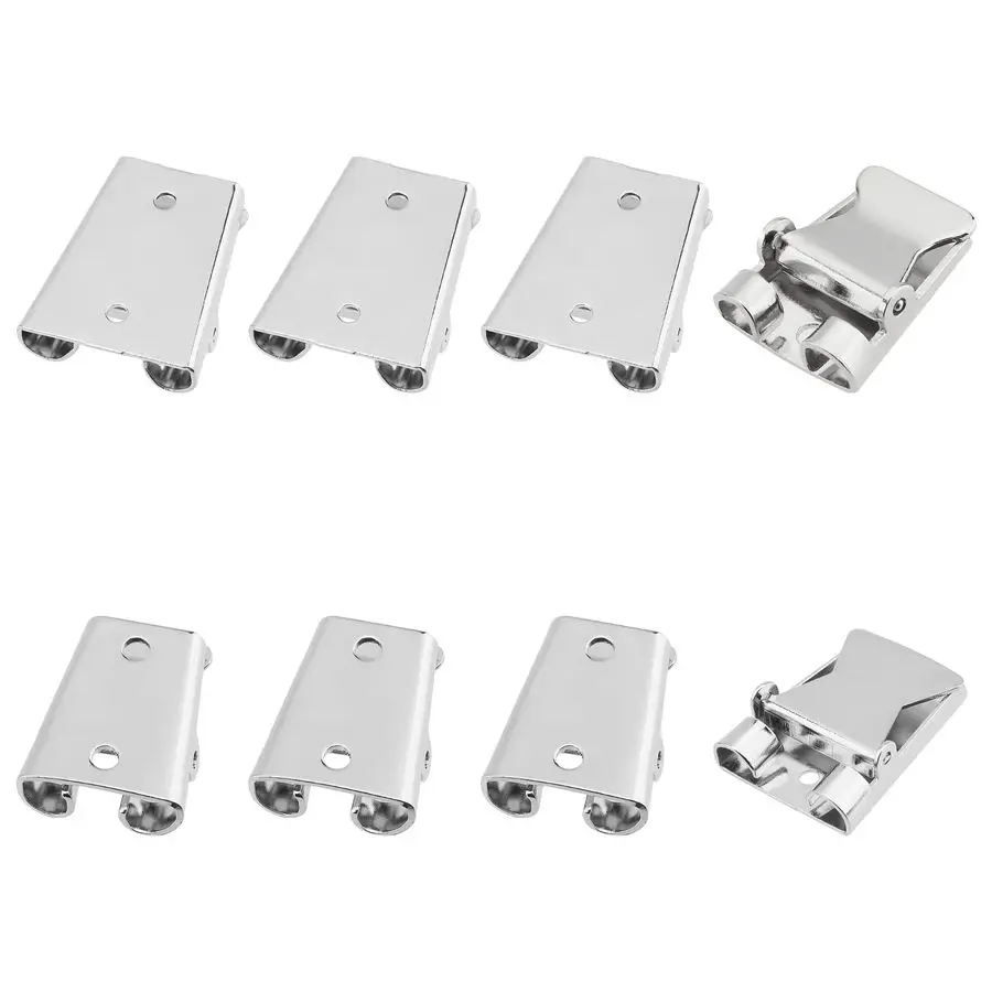 

8 шт. 2 размера: железные застежки-слайдеры и пряжки для галстуков-боло