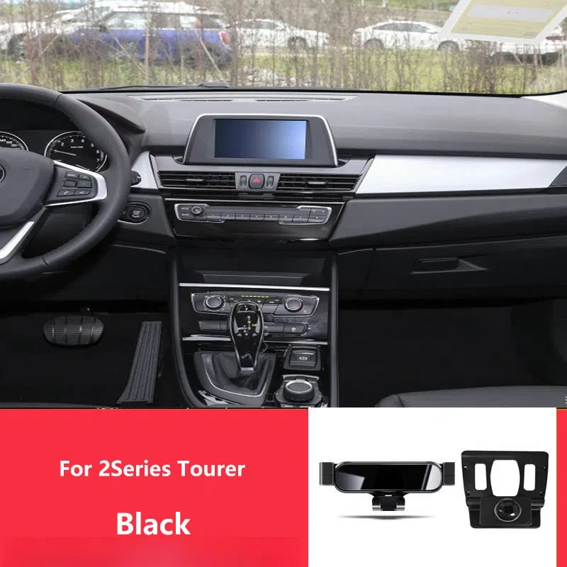 Car Mobile Phone Holder For BMW 2 Series F45 Active Tourer Mounts Bracket GPS Stand Rotatable Support Accessories