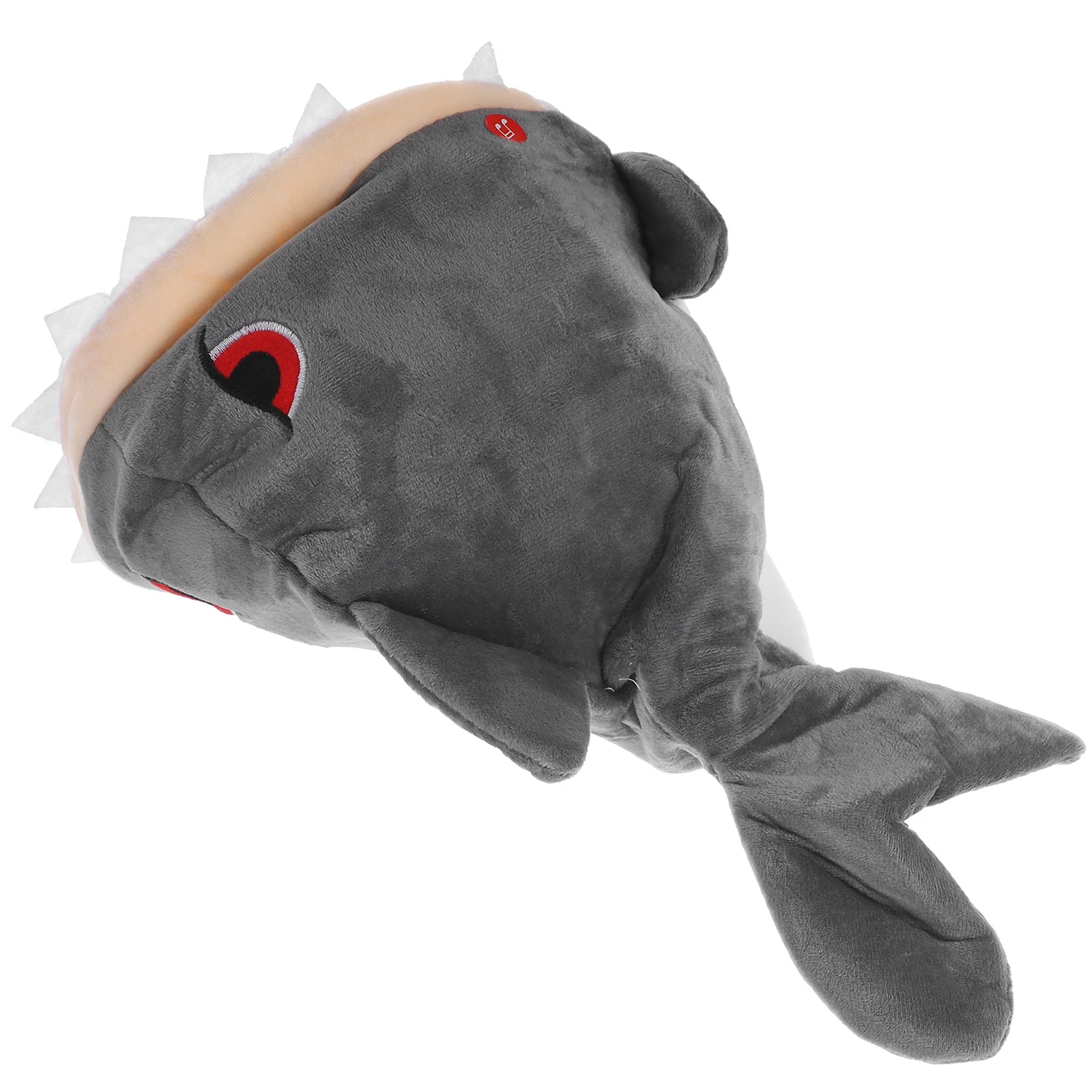 قبعة القرش الكهربائية الممتازة تتميز بحركة رائعة 72 أغنية للمسرح والحفلات التنكرية وقبعة الحيوانات للأطفال