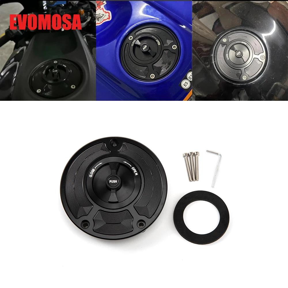 For Kawasaki NINJA1000 Z1000S/SX Z1000 Z800 Z750 Z650 ZX6R ZX10 ZX14R ZX636R VERSYS650 1000 ZX9R Keyless Fuel Gas Tank cap Cover