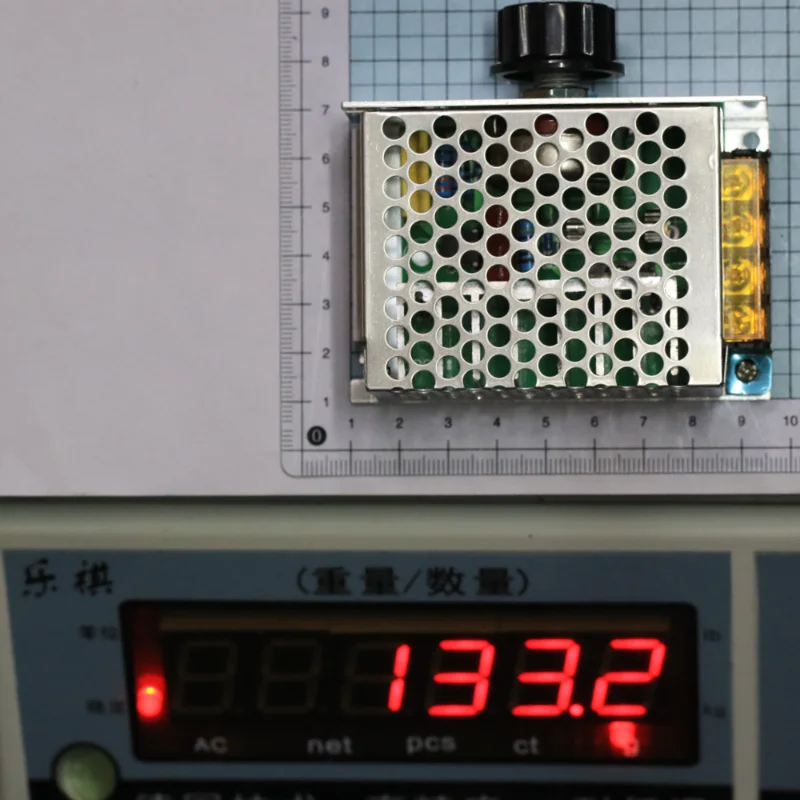 4000W High-power Thyristor, Electronic Voltage Regulator, Dimming, Speed Regulation, Temperature Regulation, with Safety Shell