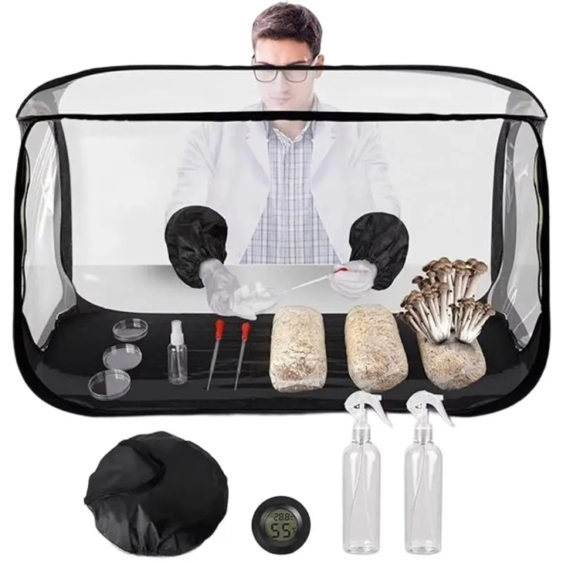 Still Air Box Mushroom Grow Tent 38X20x25 Inch Clean Air Workstation