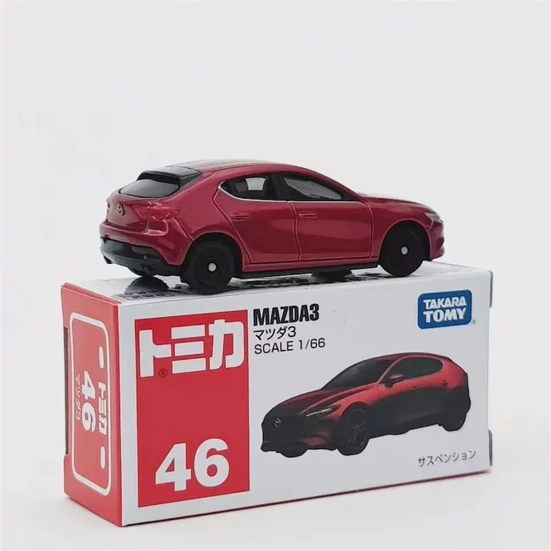 7CM Mazda 3 Simulation Mazda3 Alloy Mini Car Model Diecast Toy Collectible Metal Vehicle Ornament