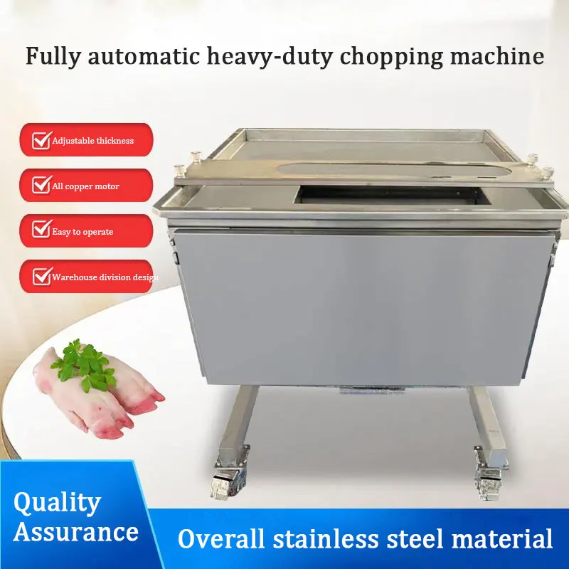 High Efficiency Rib Cutter Whole Chicken Slicer For Fresh Bone-In Meat Poultry Cutter For Meat Slicing