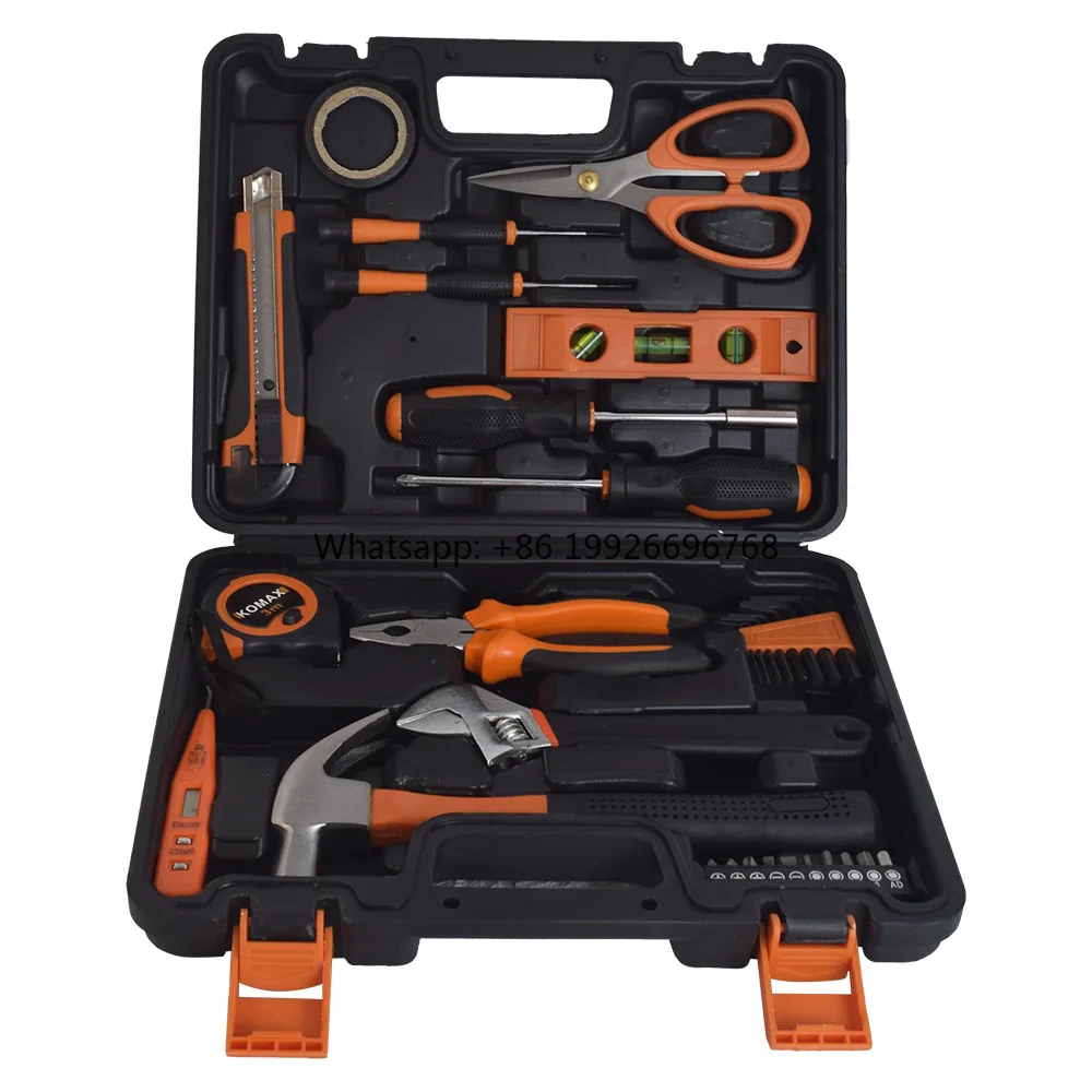 

China Factory 31-Piece Portable Manual Hardware Combination Tool Set Complete Accessories for Home Appliance Repair Tool