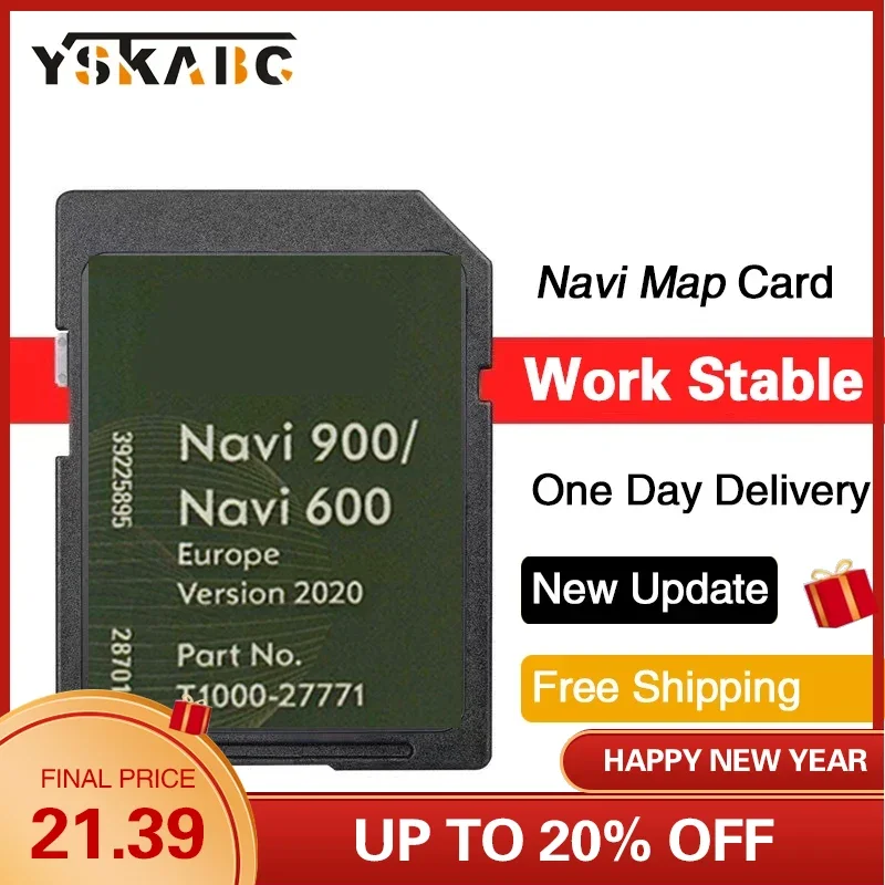 SD Card Map Europe Navigation Sat 2020 2021 Navi 600 900 for Opel Card GPS Update Version