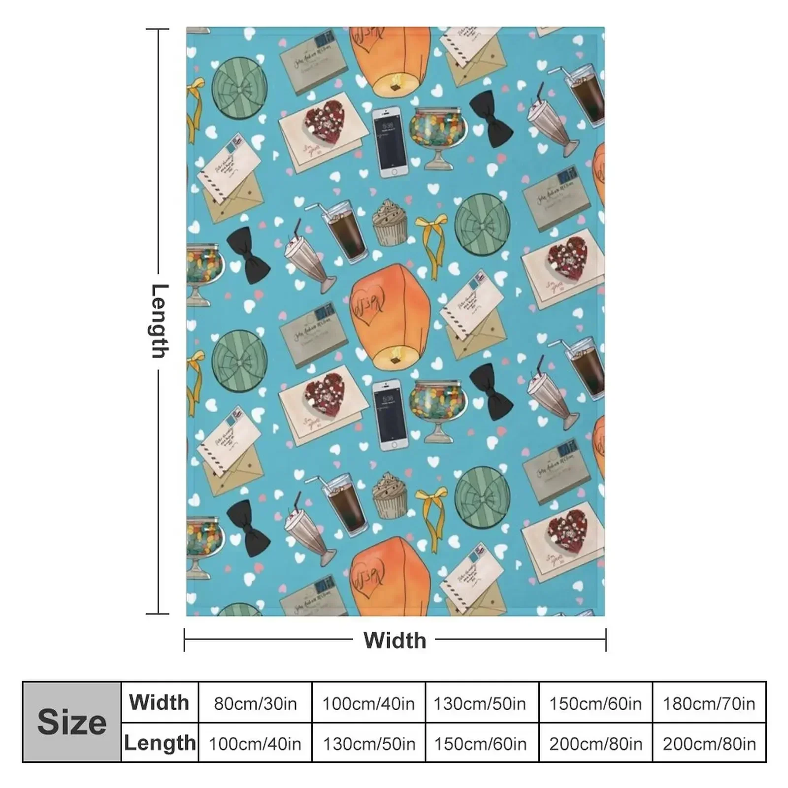 To All the Boys 1&2 items Throw Blanket couch cozy soft plush fuzzy picnic outdoor blanket