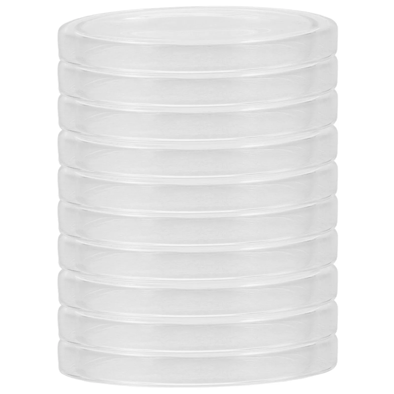 

10PCS Cell Culture Dishes Agar Plates Lab Science Experiment Supplies Stackable Petri Dishes Lids Microbiology Plant Cultivation