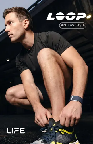 Imagen 2 del producto Pulsera Inteligente VWAR Loop Life Fitness Tracker con ECG+PPG, SpO2, Monitor de Ritmo Cardíaco, Presión Arterial y Podómetro