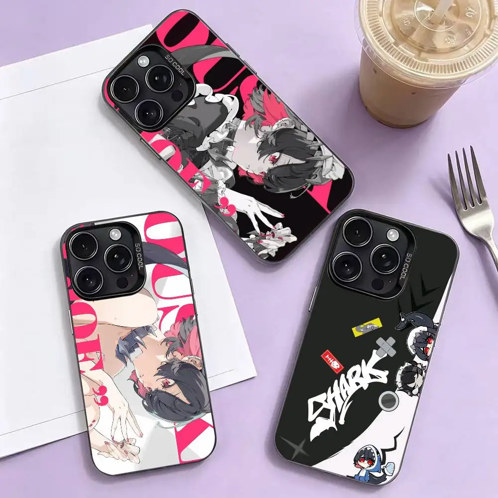 

E-Ellen Joe ZZZ Phone Case For iPhone 17,16,15,14,13,12,11 Plus,Pro Max,XS,Colored Silver Plated Inside Cover