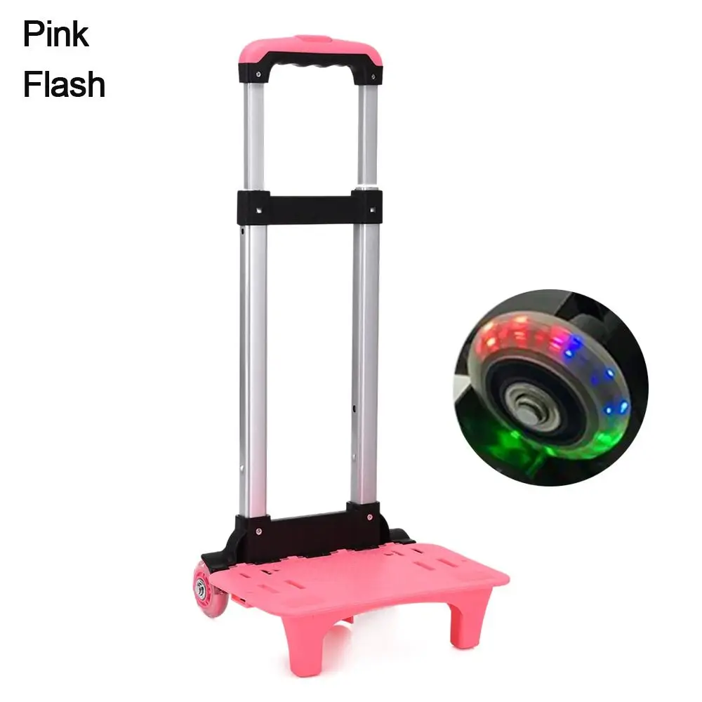 Aluminum Alloy Durablel 2 Wheel Luggage Travel Pullling Rod Carrier Trolley Rack Student Backpack Pet Bag