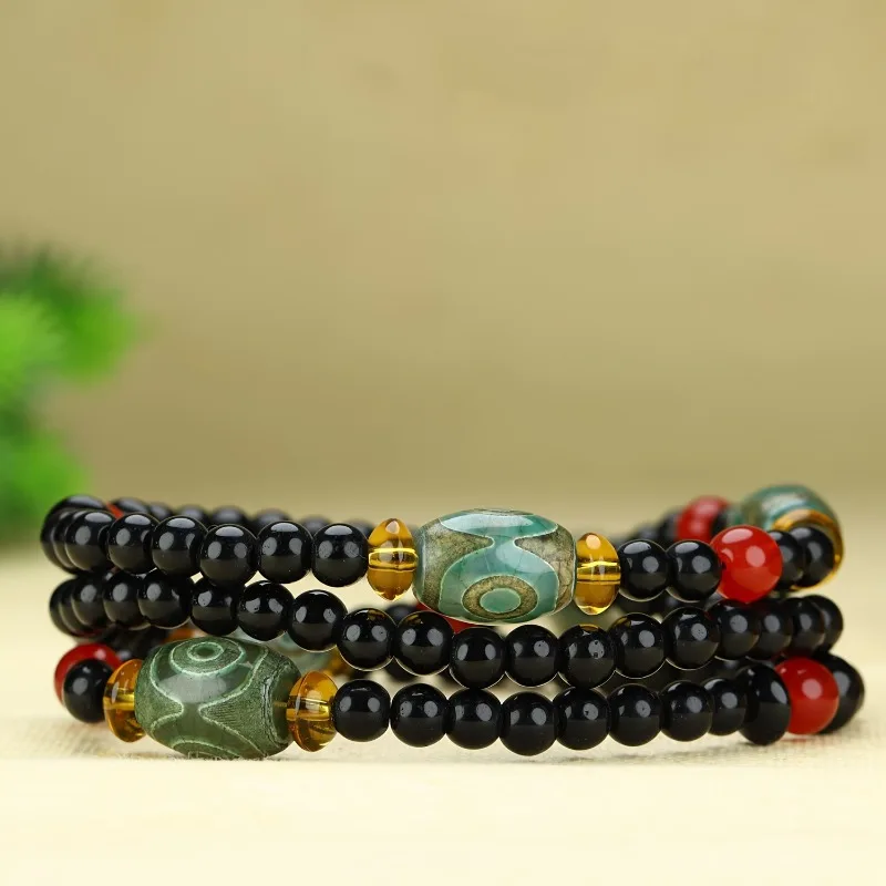 

Bohemian Necklace, Unisex Tibetan Pendant