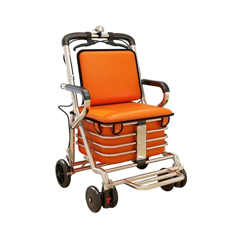 

The trolley can be folded to help shopping trolley
