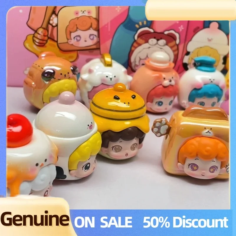 

Genuine Diandian Jiaoshe Mini Blind Box Cute Dolls Mini Figures Cute Dolls Collect Decorative Mini Beans Girls' Birthday Gift
